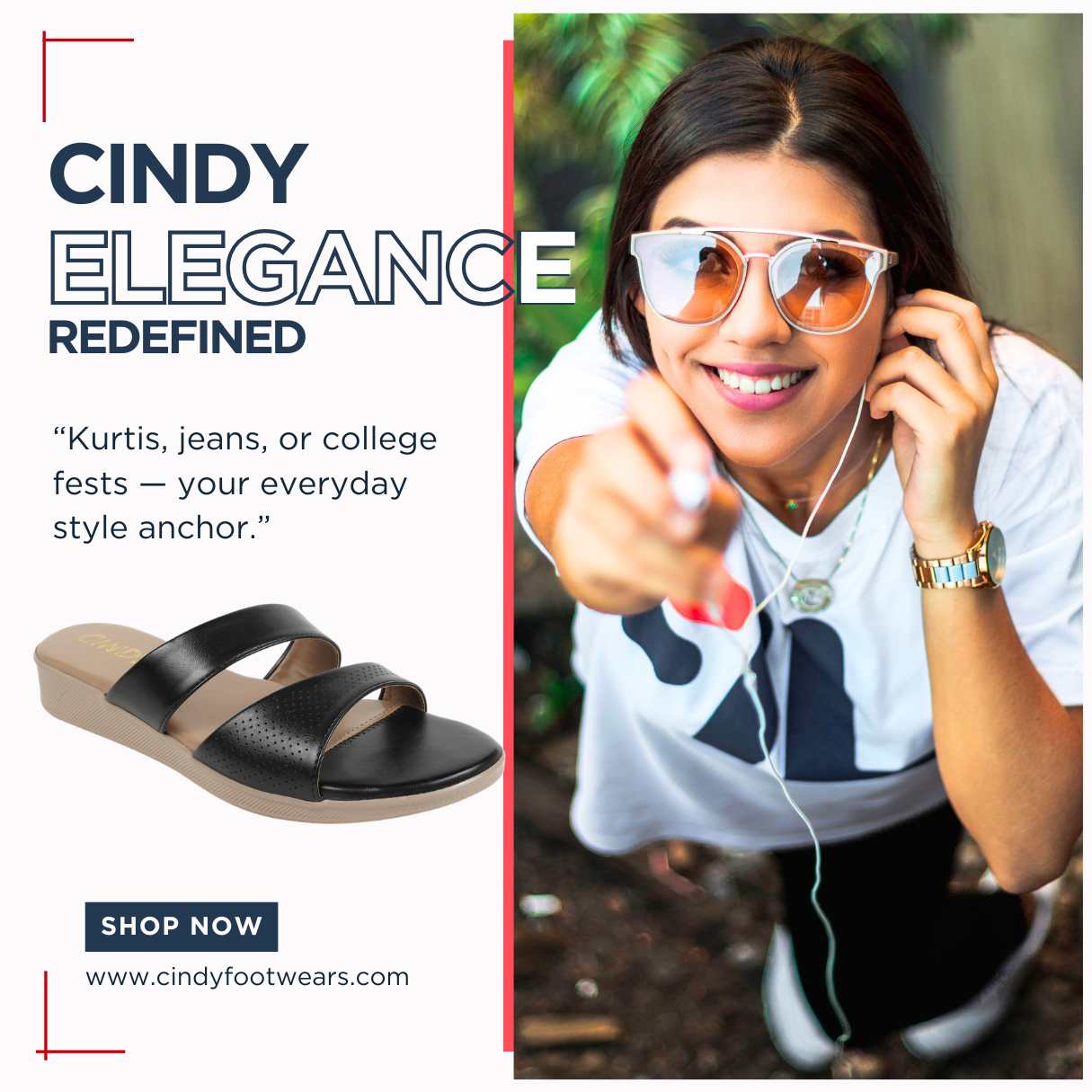 Cindy top women footwear brand and leading shoe wholesalers in India