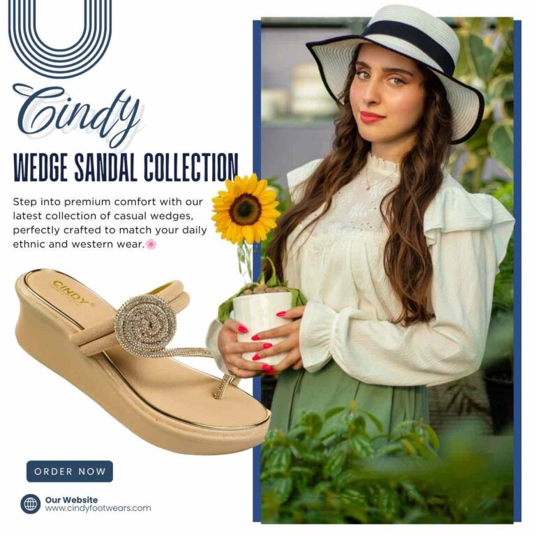 Buy wedges sandal for women Cindy Footwear