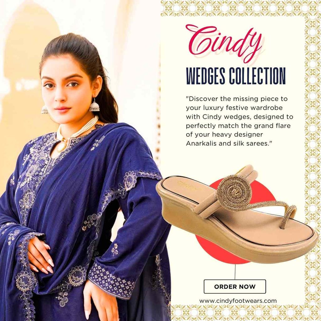 Buy wedge sandals for women by Cindy footwear