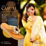 Durga Puja navratri special woman sandal fashion Cindy Footwear