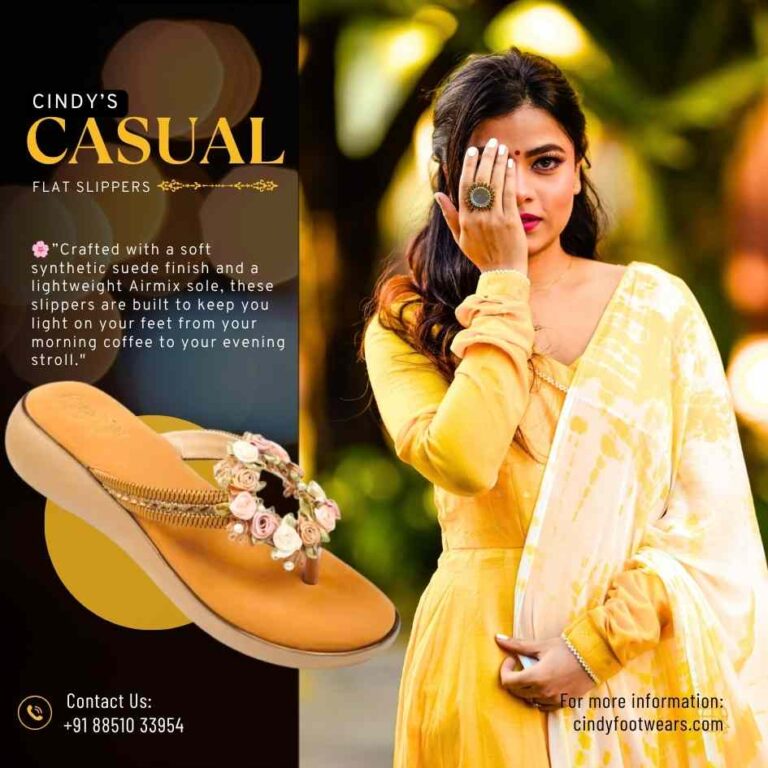 Durga Puja navratri special woman sandal fashion Cindy Footwear